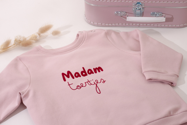 Sweater86/92 rose