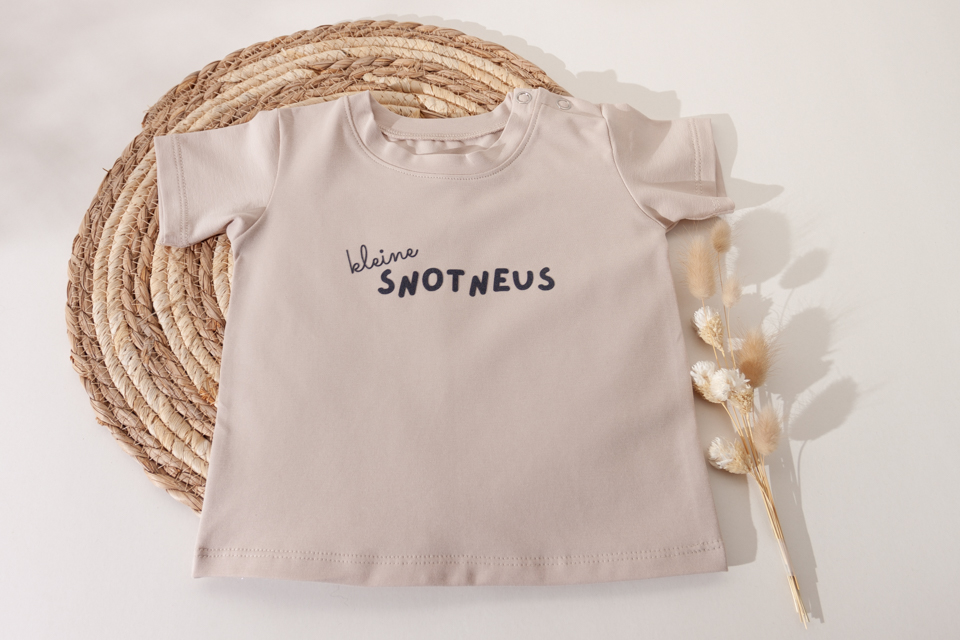T shirt 74/80 beige